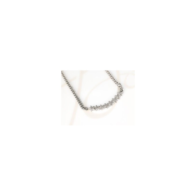 COLLAR SIN DIJE BISUTERIA CHOKER ESTRELLAS CADENA