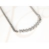 COLLAR SIN DIJE BISUTERIA CHOKER ESTRELLAS CADENA