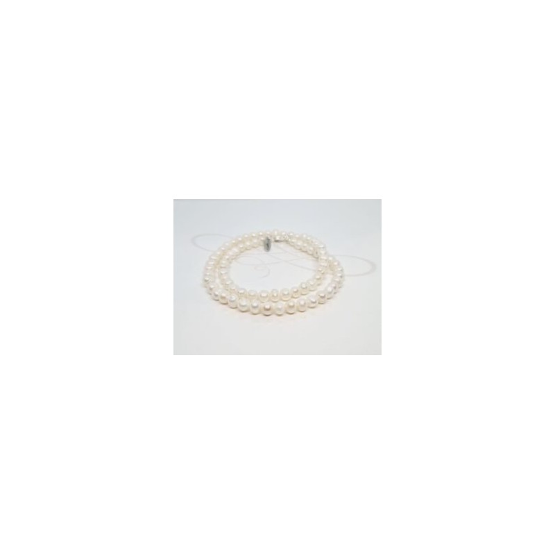 COLLAR SIN DIJE PERLA SENCILLO