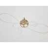 DIJE ARBOL DE LA VIDA CON ZIRCONIA ORO 10K