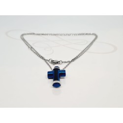DIJE CRUZ MARINO CON CADENA