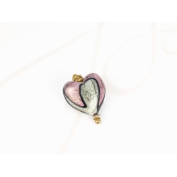 DIJE MURANO CORAZON ZIRCONIA FIGURA