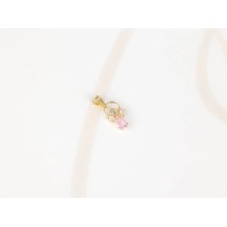 DIJE ORO LAMINADO ANGEL ZIRCONIA