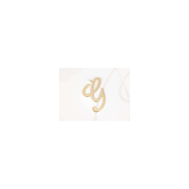 DIJE ORO LAMINADO CURSIVA G LISO