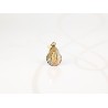 DIJE ORO LAMINADO GOTA VIRGEN GUADALUPE COMPLETA DIAMANTADO