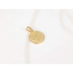 DIJE ORO LAMINADO SAN BENITO LISO