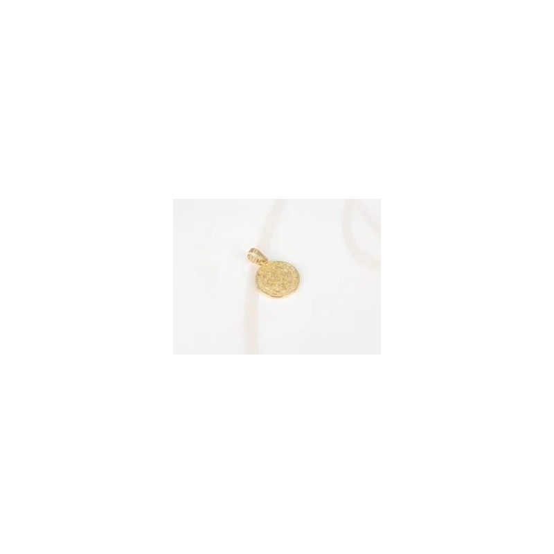 DIJE ORO LAMINADO SAN BENITO LISO
