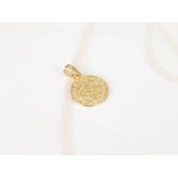 DIJE ORO LAMINADO SAN BENITO LISO