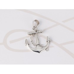 DIJE PLATA ANCLA GRANDE FIGURA