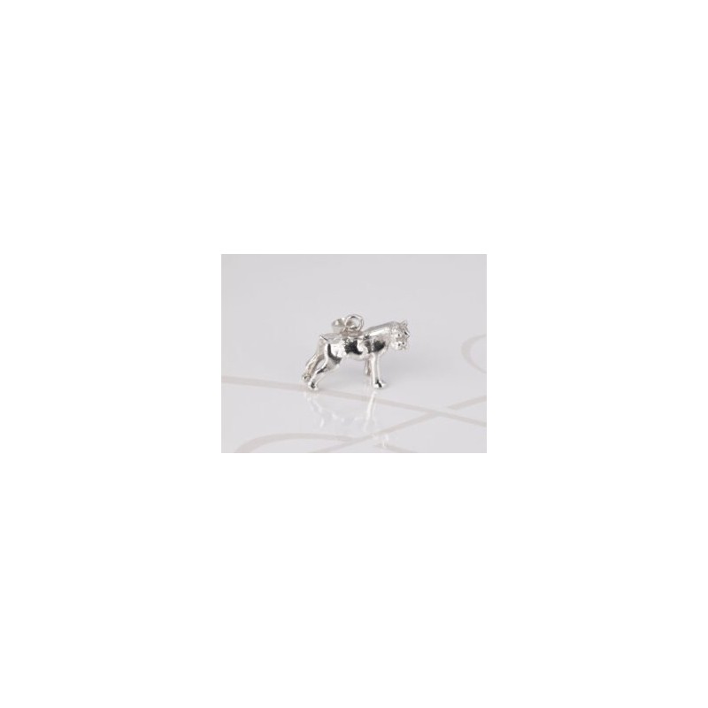 DIJE PLATA BULL DOG FIGURA