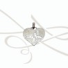 DIJE PLATA CORAZON CARDIOLOGO LISO