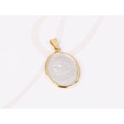 DIJE PLATA DOBLE VP FILO OL GRANDE RELIEVE