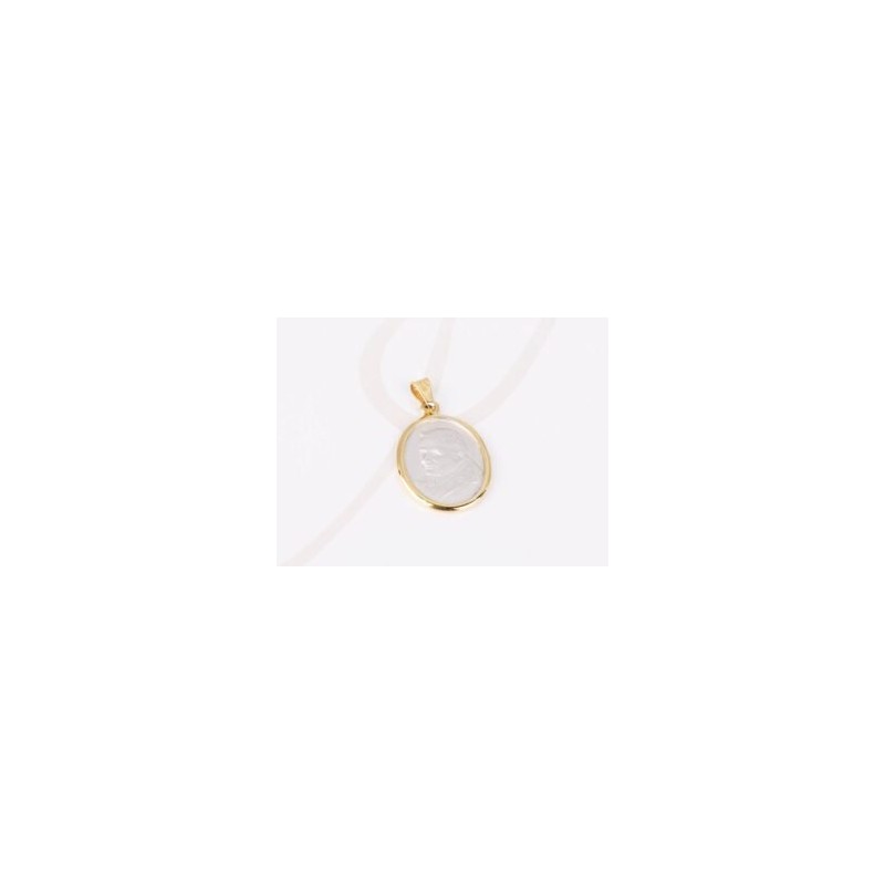 DIJE PLATA DOBLE VP FILO OL GRANDE RELIEVE
