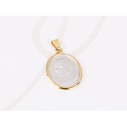 DIJE PLATA DOBLE VP FILO OL GRANDE RELIEVE