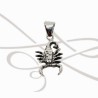 DIJE PLATA FIGURA ALACRAN