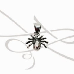DIJE PLATA FIGURA ARAÑA