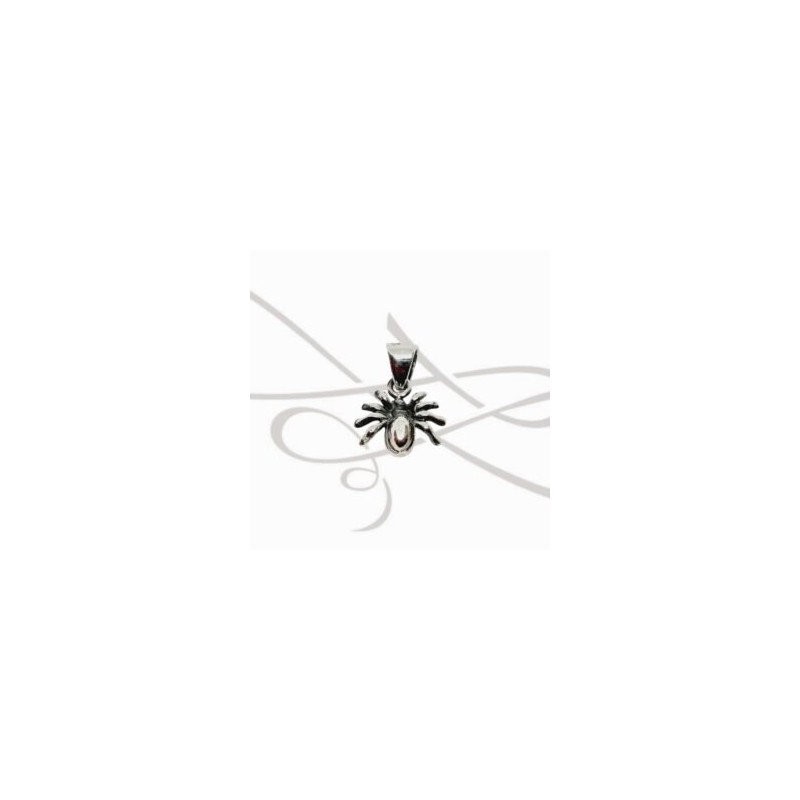 DIJE PLATA FIGURA ARAÑA