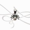 DIJE PLATA FIGURA ARAÑA