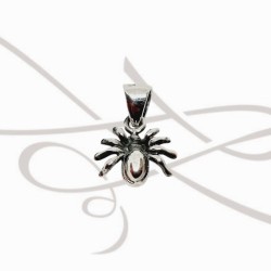 DIJE PLATA FIGURA ARAÑA