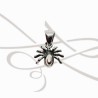 DIJE PLATA FIGURA ARAÑA