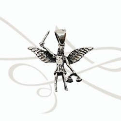 DIJE PLATA FIGURA SAN MIGUEL
