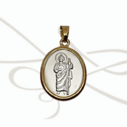 DIJE PLATA GRANDE SAN JUDAS FILO OL