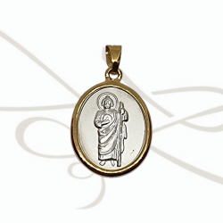 DIJE PLATA GRANDE SAN JUDAS FILO OL
