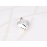 DIJE PLATA GUARDAPELO CORAZON LISO