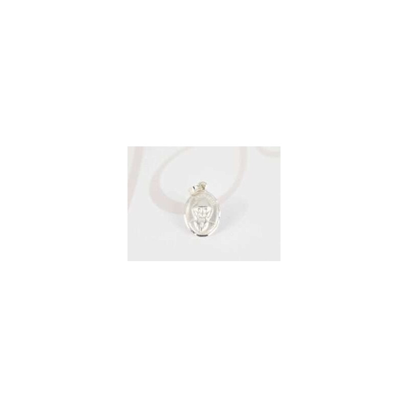 DIJE PLATA MEDALLA CHICA VIRGEN RELIEVE