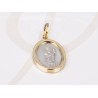 DIJE PLATA MEDALLA SN JUDAS FILO RELIEVE