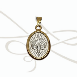 DIJE PLATA MEDIANA ESPIRITU FILO OL