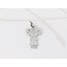 DIJE PLATA NIÑA ZIRCONIAS LASER
