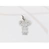 DIJE PLATA NIÑA ZIRCONIAS LASER