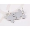 DIJE PLATA PAREJA ROMPECABEZAS LISO