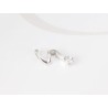 DIJE PLATA RAYO CON ZIRCONIA LISO