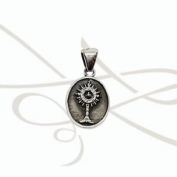 DIJE PLATA RELIGIOSO PRIMERA COMUNION