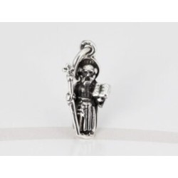 DIJE PLATA SAN BENITO FIGURA FIGURA