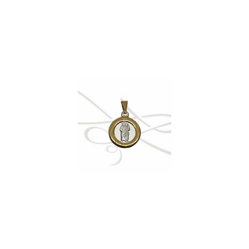 DIJE PLATA SAN JUDAS RELIEVE FILO OL