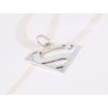 DIJE PLATA SUPERMAN LISO