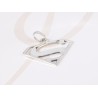 DIJE PLATA SUPERMAN LISO