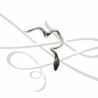 DIJE PLATA VIBORA LISA