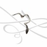 DIJE PLATA VIBORA LISA