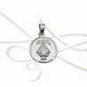 DIJE PLATA VIRGEN JUQUILA DIAMANTADA