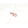 DIJE RECUBRIMIENTO DE ORO ROSA AVION LISO