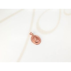 DIJE RECUBRIMIENTO DE ORO ROSA SANTO TORIBIO LISO