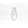 DIJE RECUBRIMIENTO DE PLATA CURSIVA O LISO