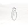 DIJE RECUBRIMIENTO DE PLATA CURSIVA O LISO