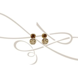 DORMILONA ESPIRAL ZIRCONIA ORO 10K