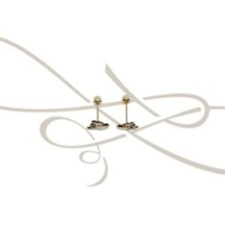 DORMILONA MINI ANGEL ZIRCONIA ORO 10K