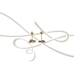 DORMILONA MINI ANGEL ZIRCONIA ORO 10K